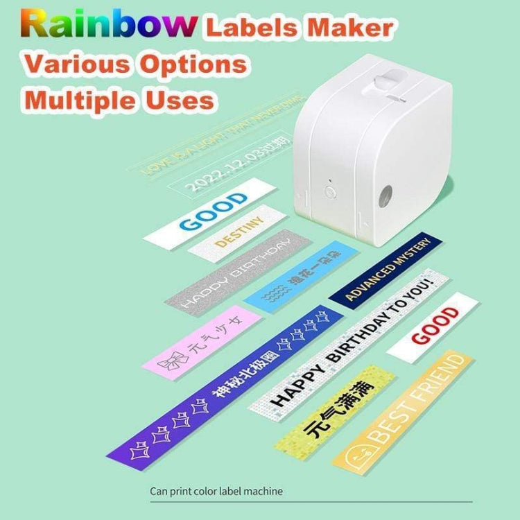 For Phomemo P12 / P12 Pro 12mm x 4m Consumables Label Ribbon