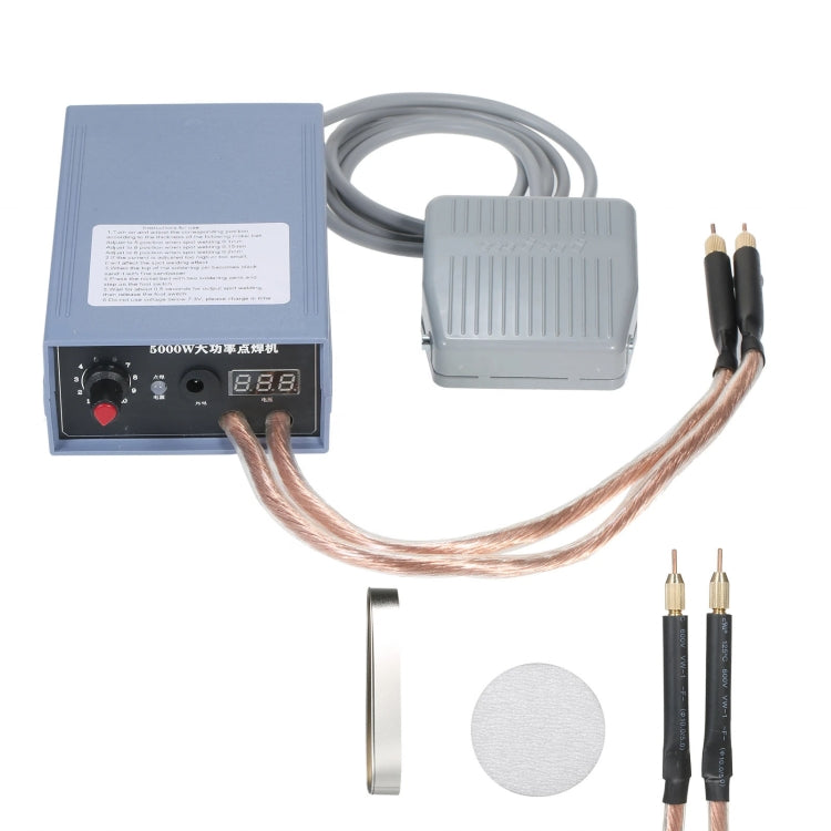 Portable 18650 Battery Spot Welder 5000W High Power Handheld Spot Welding Machine