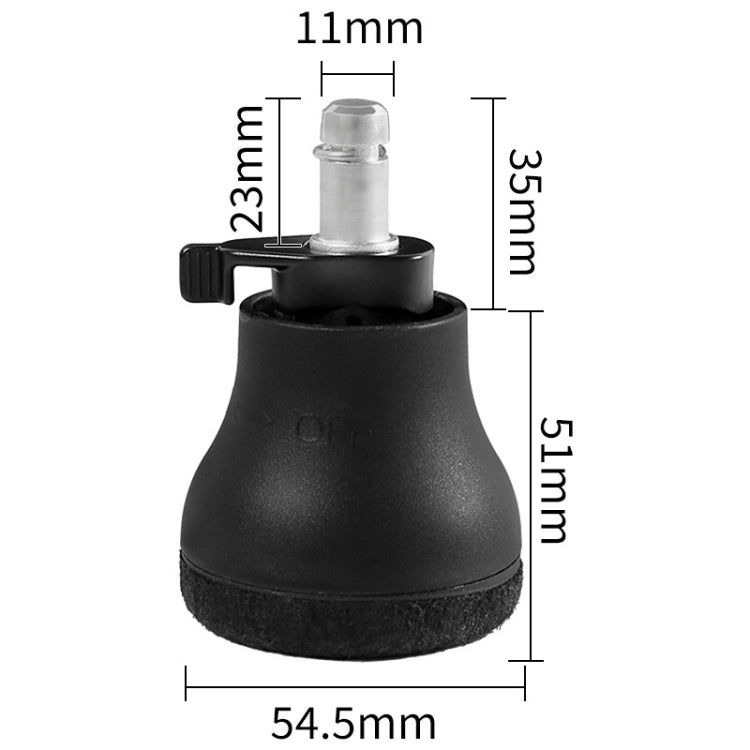 Computer Chair Roller Cushion Slip / Non-Slip Switchable Sliding Roller