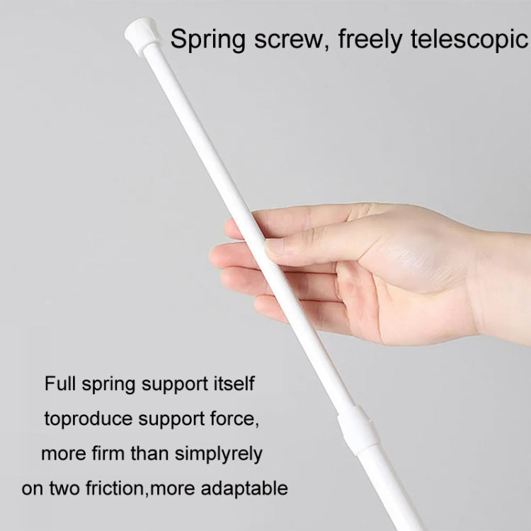 Baking Paint No Punch Curtain Telescopic Rod Hooks Support Bracket