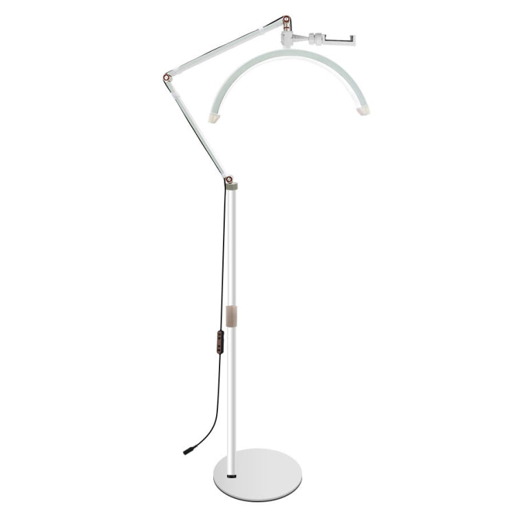 LED Half Moon Beauty Lamp Manicure Eyebrow Tattoos Eyelash Fill Light