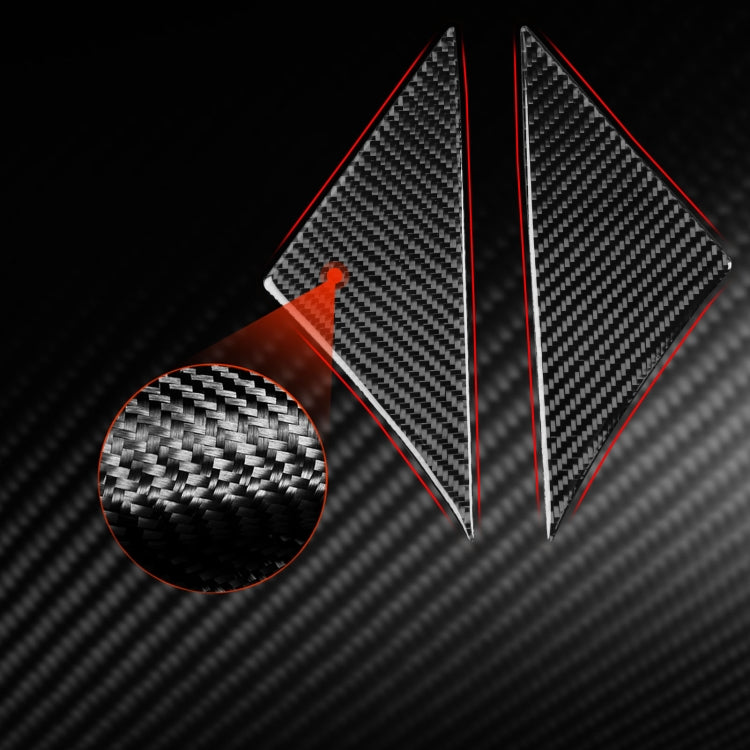 For Jaguar F-TYPE 2013+ Universal A-Pillar Sticker For Left And Right Drive