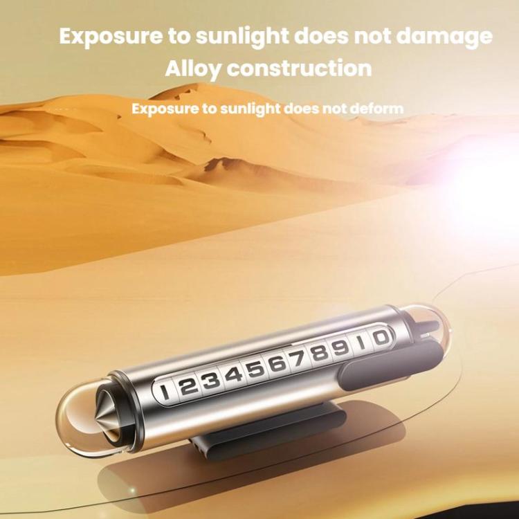 Hidden Roller Temporary Number Parking Sign Metal Safety Hammer