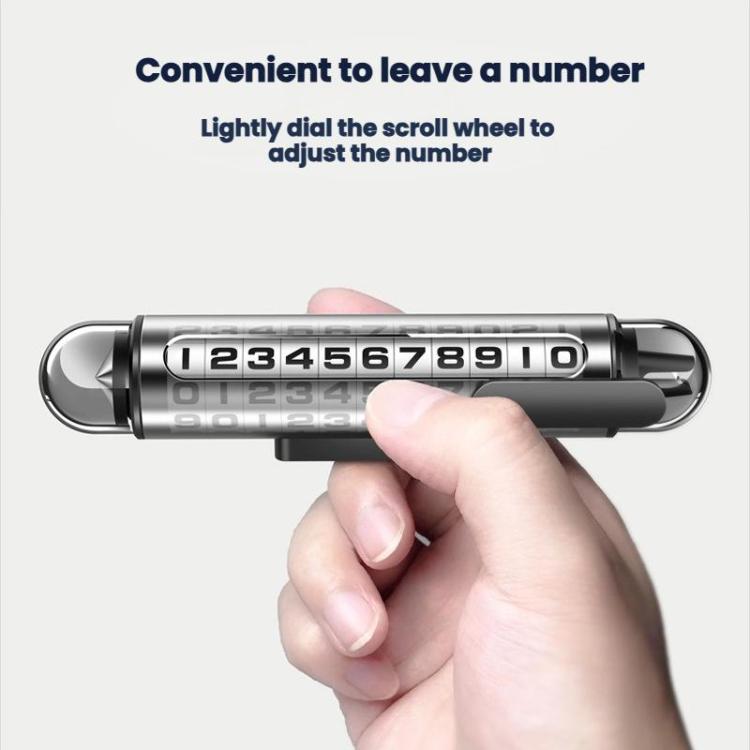 Hidden Roller Temporary Number Parking Sign Metal Safety Hammer