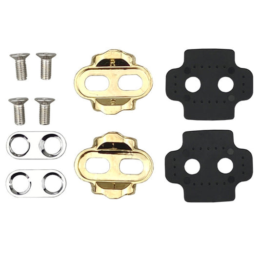 10pcs /Set Bicycle Pedal Egg Beater Locking Plate Brass Bike Pedal Locking Plate Accessories