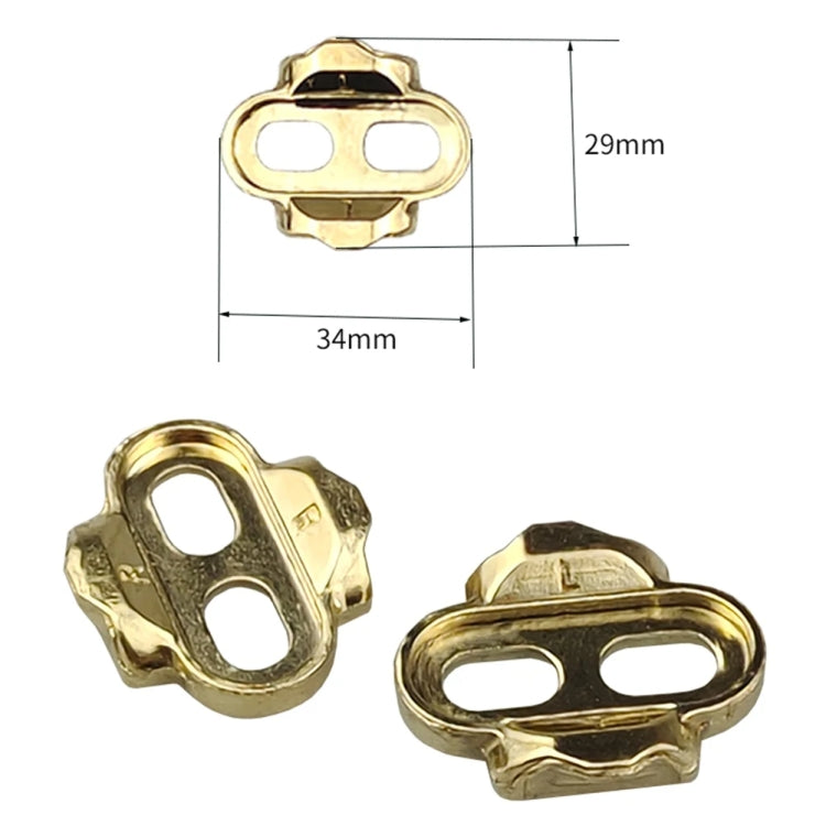 10pcs /Set Bicycle Pedal Egg Beater Locking Plate Brass Bike Pedal Locking Plate Accessories