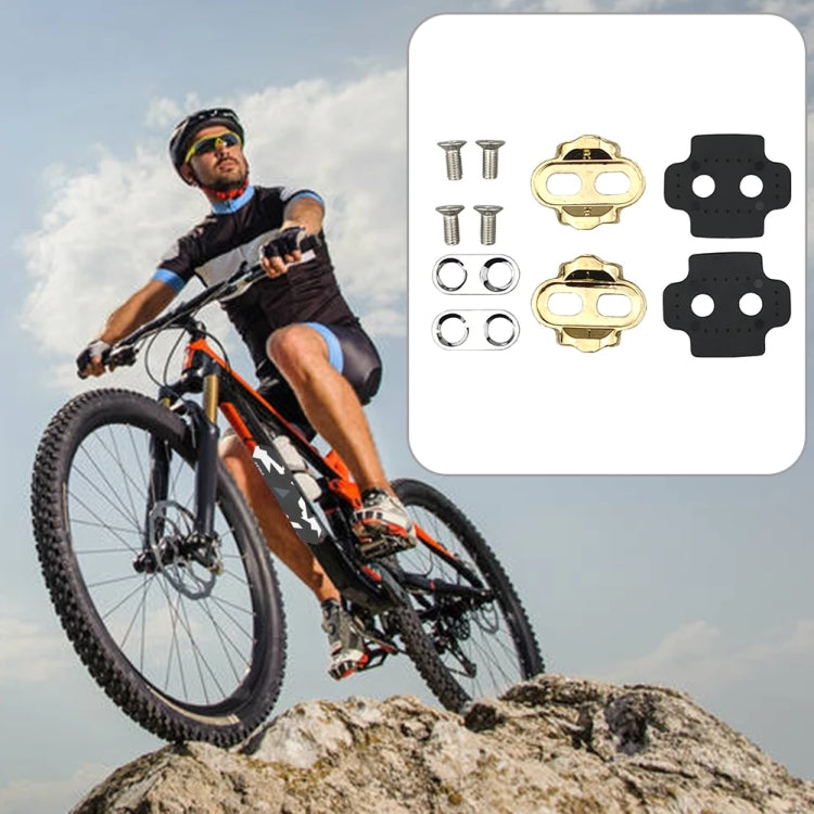 10pcs /Set Bicycle Pedal Egg Beater Locking Plate Brass Bike Pedal Locking Plate Accessories