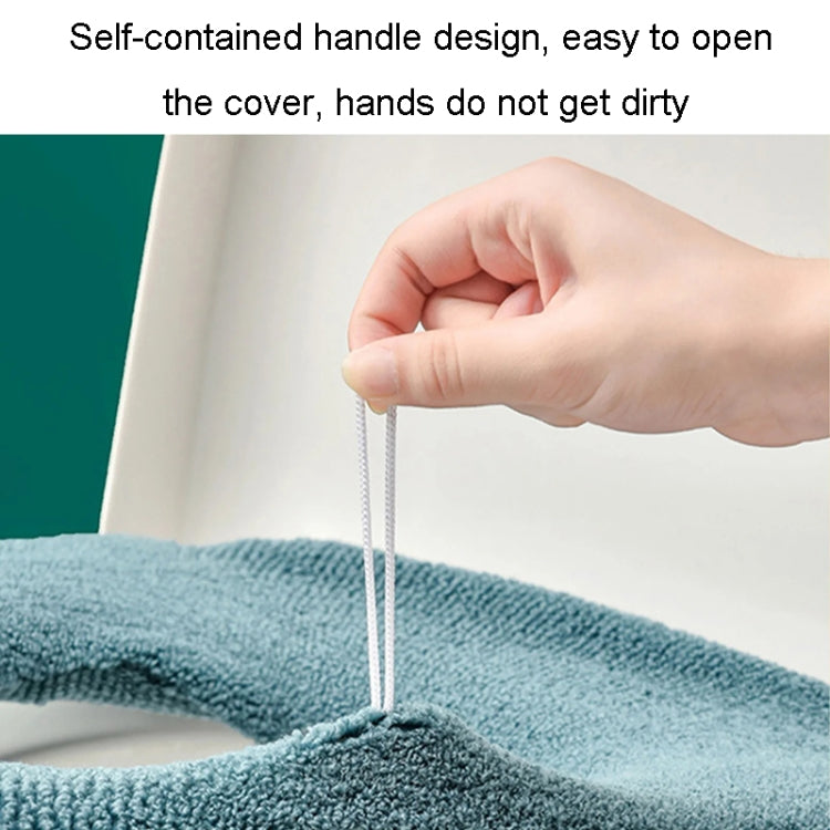 Universal Knitted Washable Toilet Pad Home Thickened Warm Toilet Cover