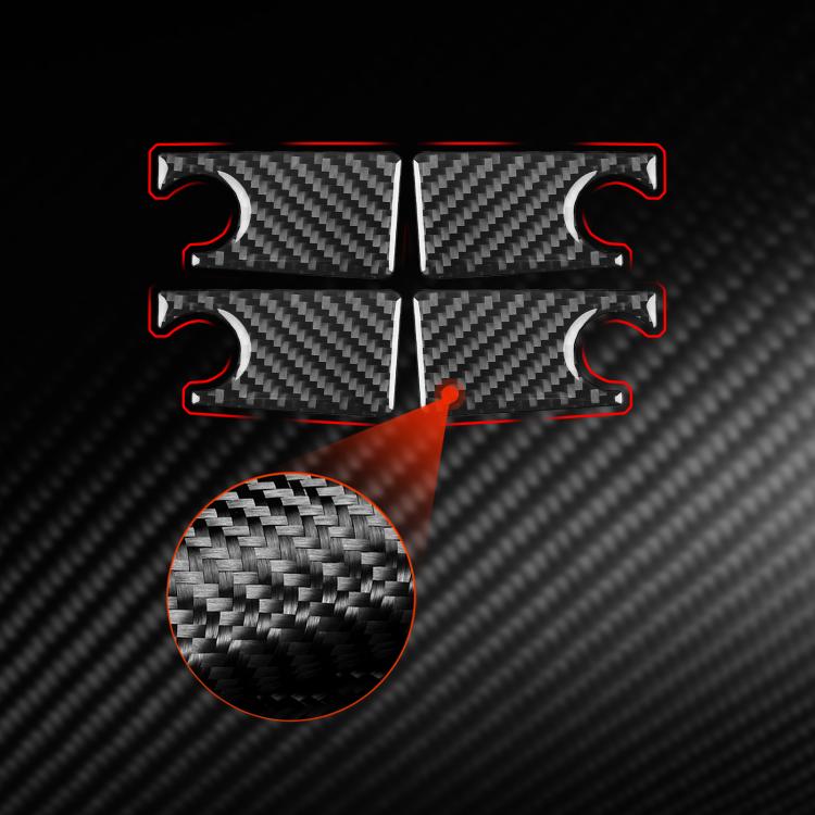 For Mercedes-Benz G-Class W463 4pcs /Set Inner Door Bowl Sticker