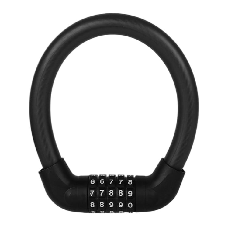 Bicycle And Electrical Vehicle 5-Digit Combination Lock Safety Anti-Theft Cycling Lock