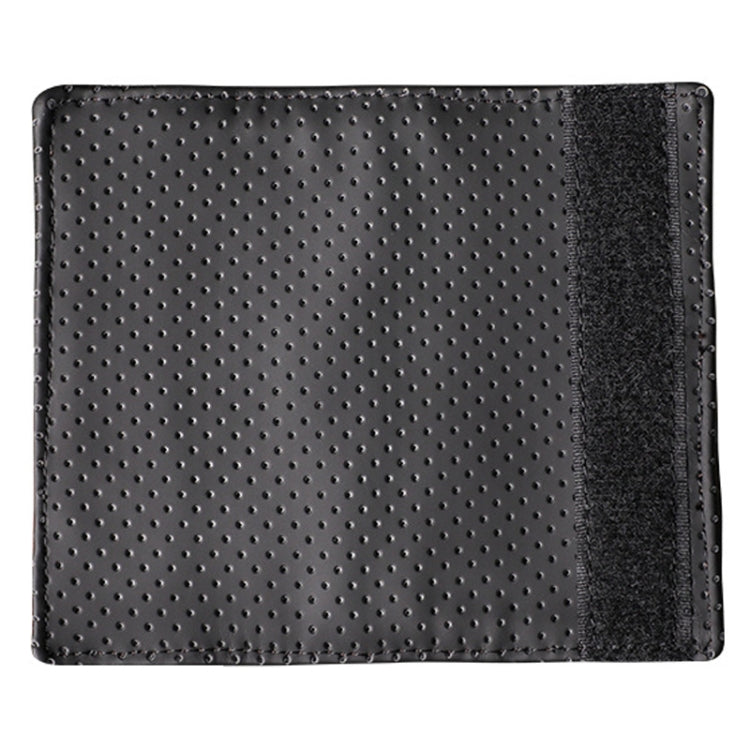 1pair Car Door Handle Decorative Anti-Scratch Cover Car Slippery Leather Inner Door Handle Protective Cover