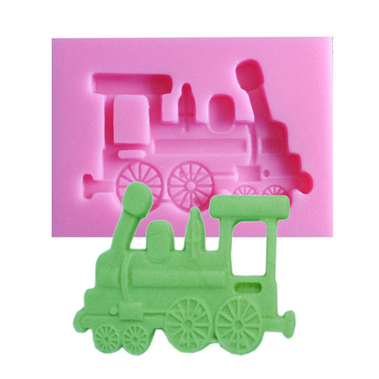 Classic Car Train Silicone Fondant Cake Mold Baking Decoration Tools