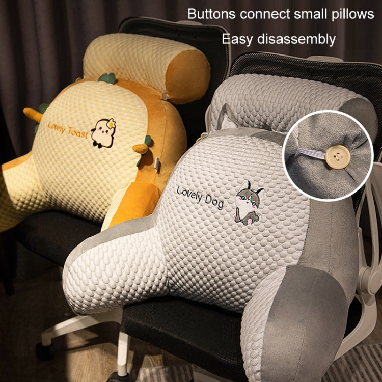 Bedside Cushion Soft-Packed Waist Pillow Sofa Tatami