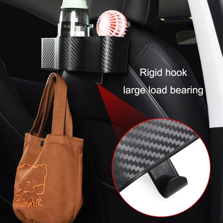Car Seat Back Storage Box Rear Hanging Cup Holder