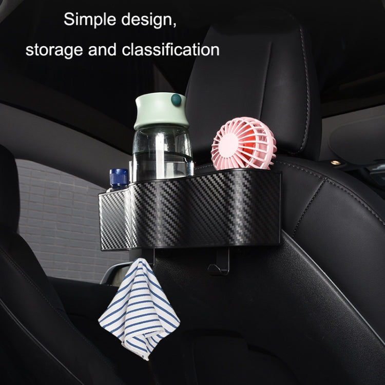 Car Seat Back Storage Box Rear Hanging Cup Holder
