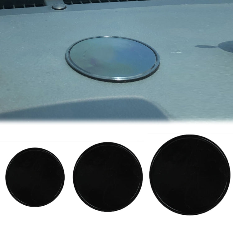 10pcs Vehicle Round Strong Sticky Non-slip PU Mat