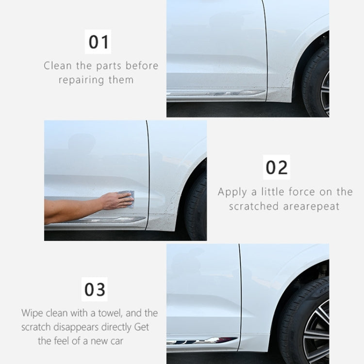 MCPP 2pcs /Pack Car Scratches Abrasive Cloth Automotive Scratch Removal And Repair Wipe