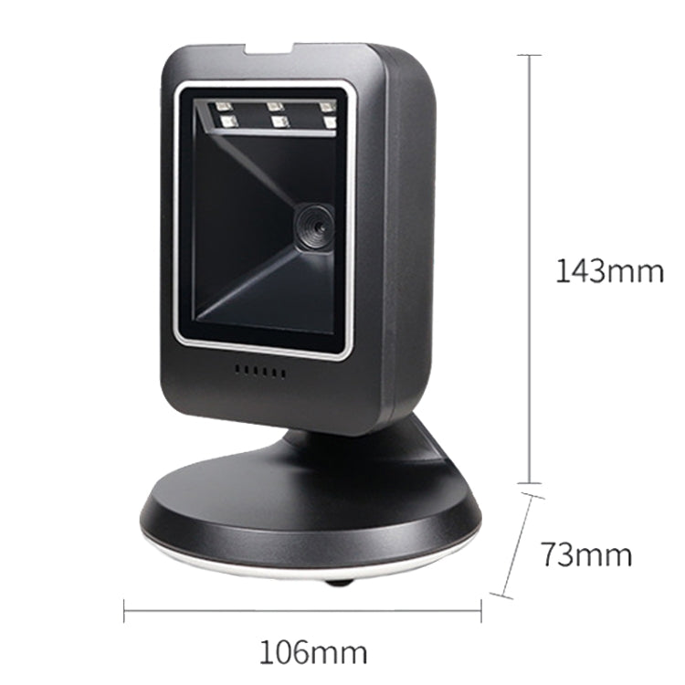 Supermarket Cashier Scanning Platform QR Code Payment Wired Handheld Barcode Scanner