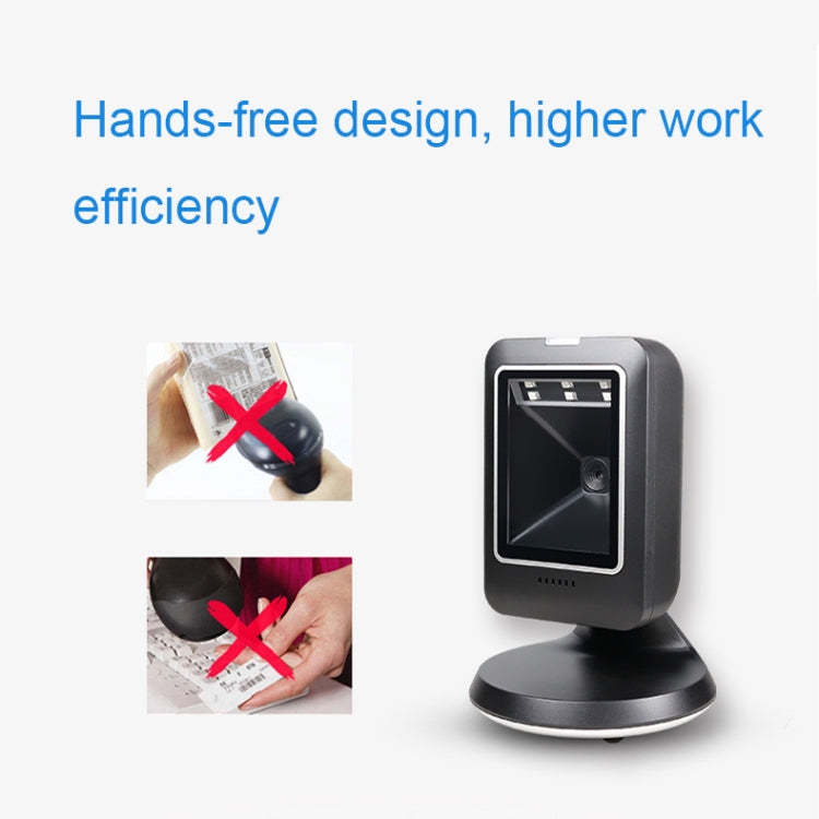 Supermarket Cashier Scanning Platform QR Code Payment Wired Handheld Barcode Scanner