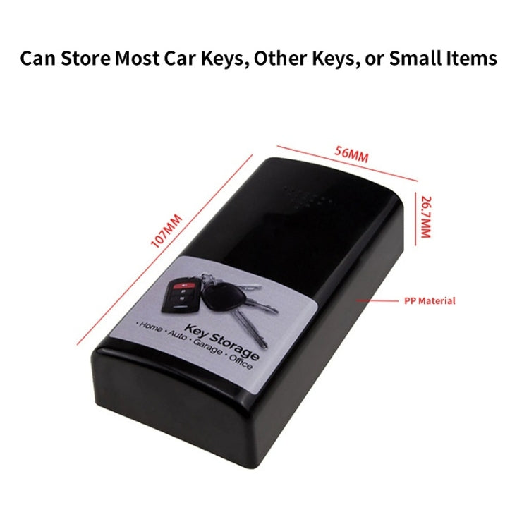 Magnetic Car Bottom Anti-Lost Adsorption Key Box