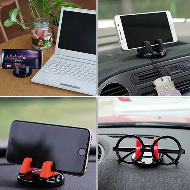 Car Dashboard Automotive Cell Phone Holder Temporary Parking Sign 2 In 1