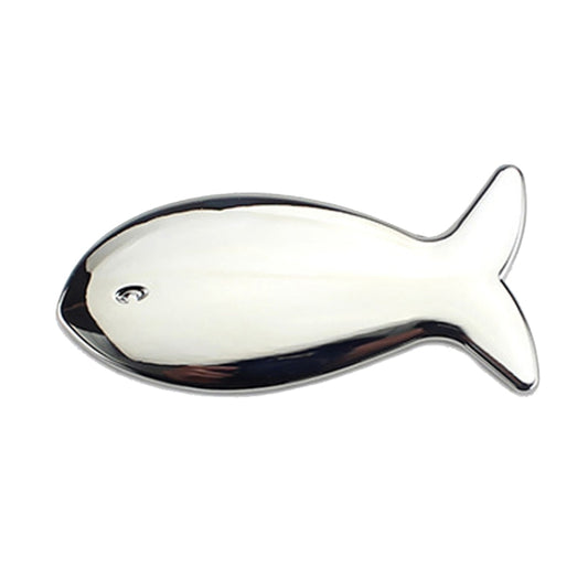 Fish-Shaped Car Metal Stickers Car Body Tail Marker Decorative Decals