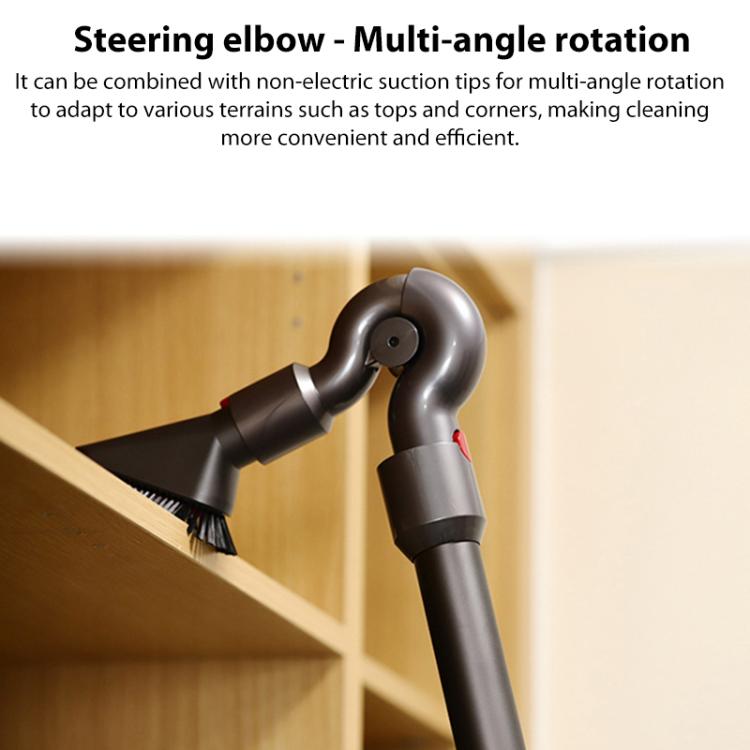 For Dyson V7 / V8 / V10 / V11 / V15 Steering Elbow Hose Up Top Adapter