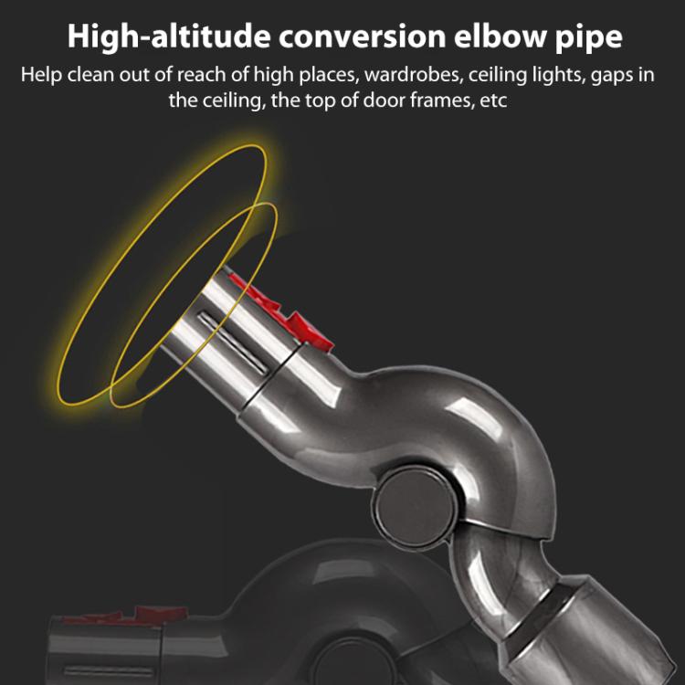 For Dyson V7 / V8 / V10 / V11 / V15 Steering Elbow Hose Up Top Adapter