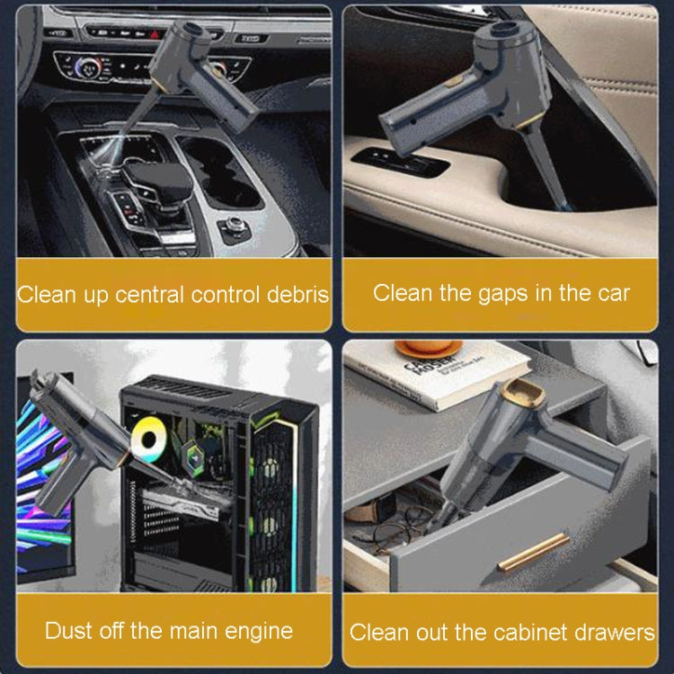 Car Vacuum Cleaner Handheld Compact Powerful Cleaning Tool For Car And Home Use