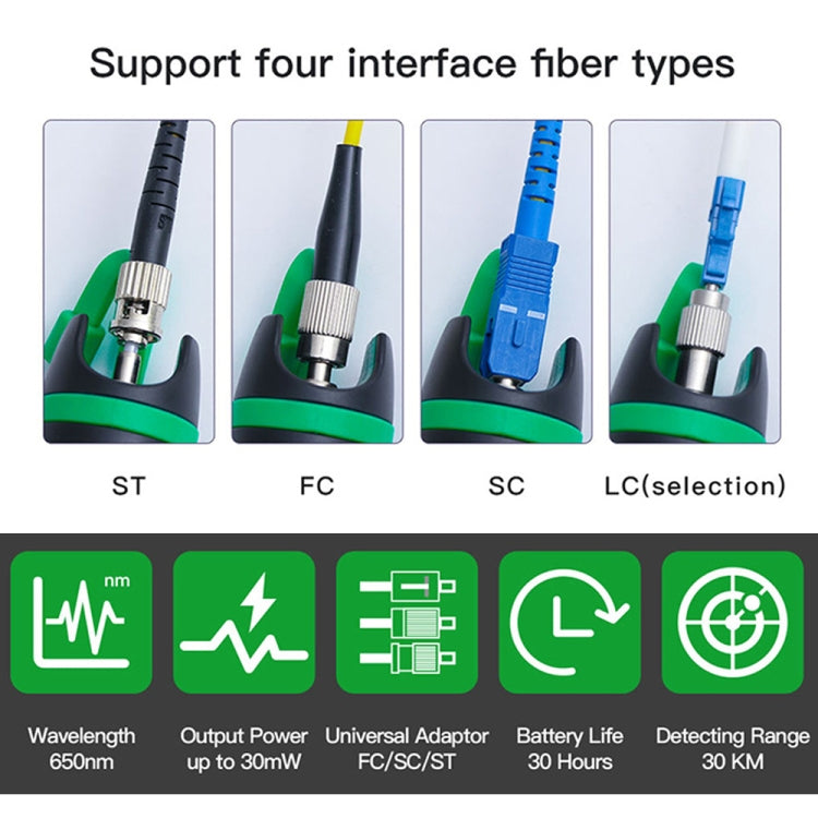 KomShine Metal Visible Laser Light Source Fiber Optic Red Light Pen