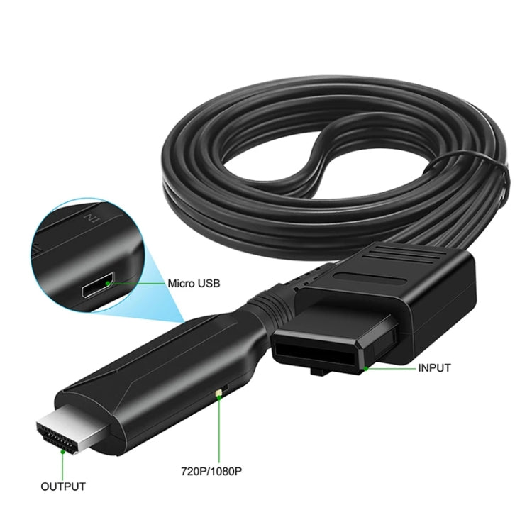 N64 To HDMI Converter For Nintendo Gamecube N64 / SNES / NGC