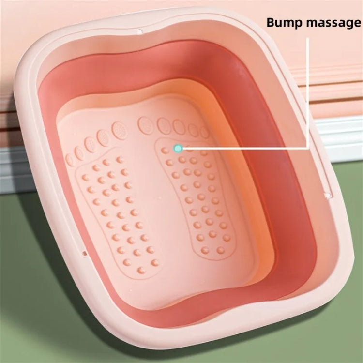 15L Foldable Foot Bath Bucket Foot Massage Wash Basin