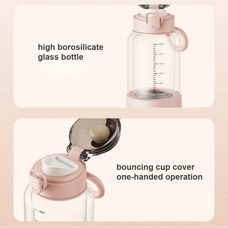 250ml Wireless Instant Water Warmer Electric Kettle for Baby Formula With 15000 mAh Battery Capacity