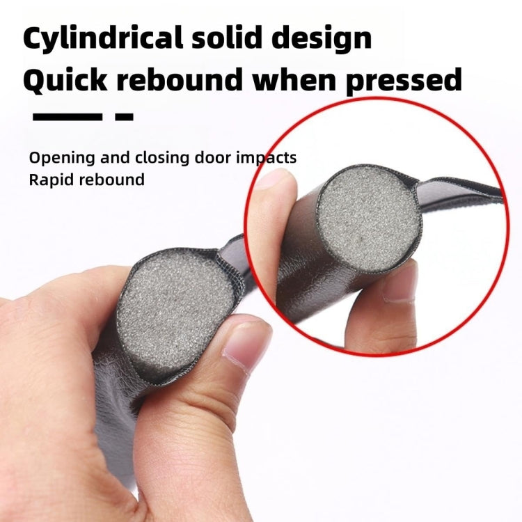 Door Bottom Seal Strip Door Seam Soundproof Windproof Sticker Door Foot Down Gap Self-Adhesive Blocking Strip