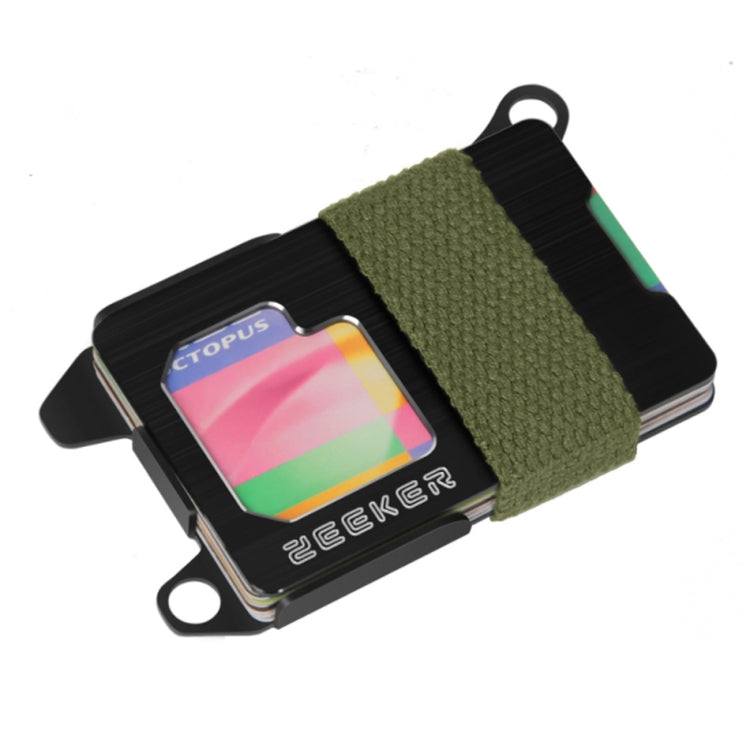 ZEEKER RFID Metal Card Holder EDC Multi-function Wallet