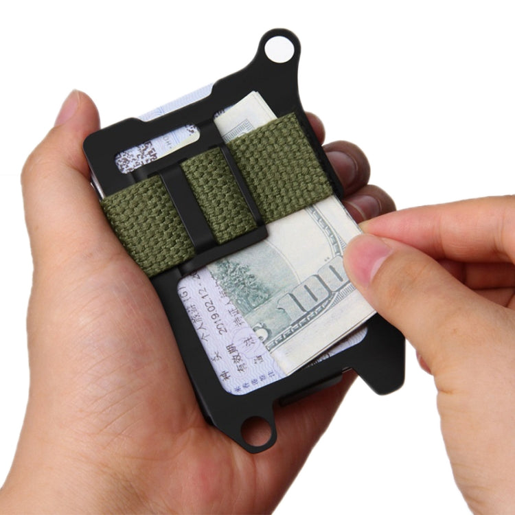 ZEEKER RFID Metal Card Holder EDC Multi-function Wallet
