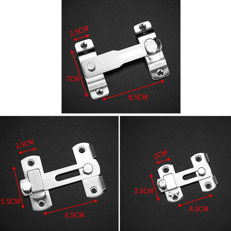 Barn Door Lock Hook Stainless Steel Door Buckle Insertion