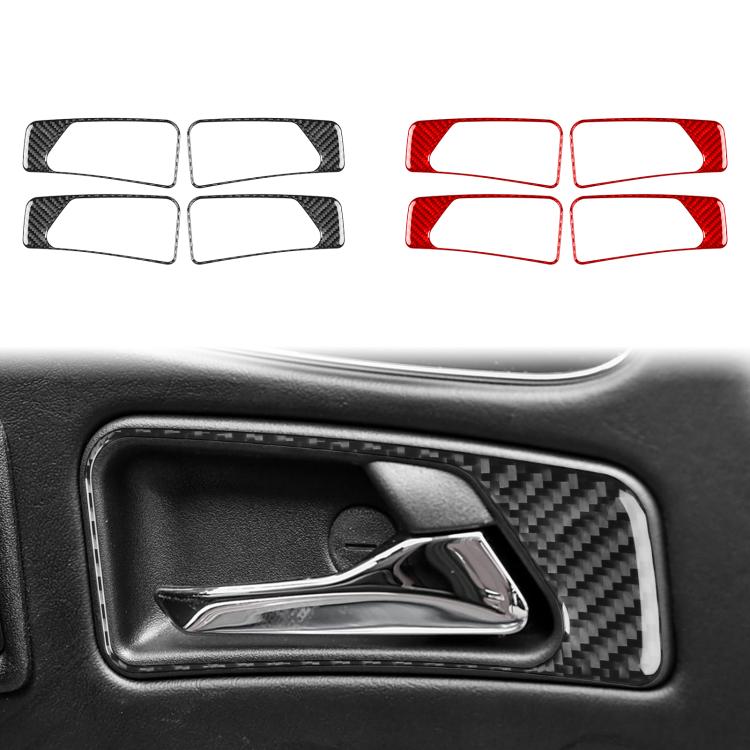 For Mercedes-Benz G-Class W463 4pcs /Set Interior Door Handle Sticker