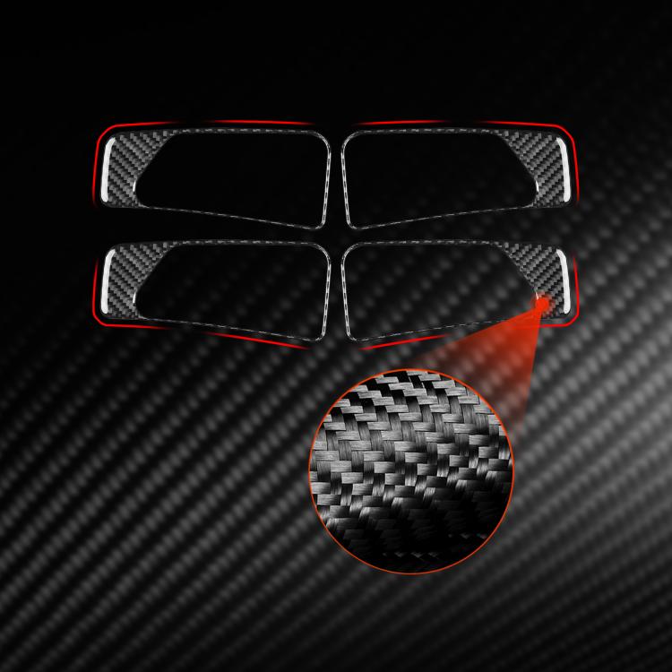 For Mercedes-Benz G-Class W463 4pcs /Set Interior Door Handle Sticker