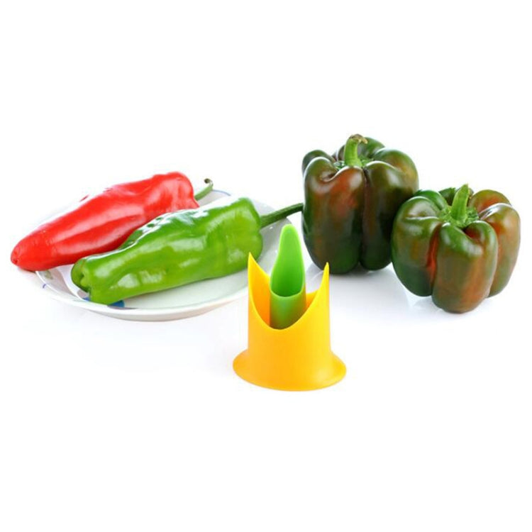 2 In 1 Chili Pepper Seed Extractor Kitchen Fruit and Vegetable Corer