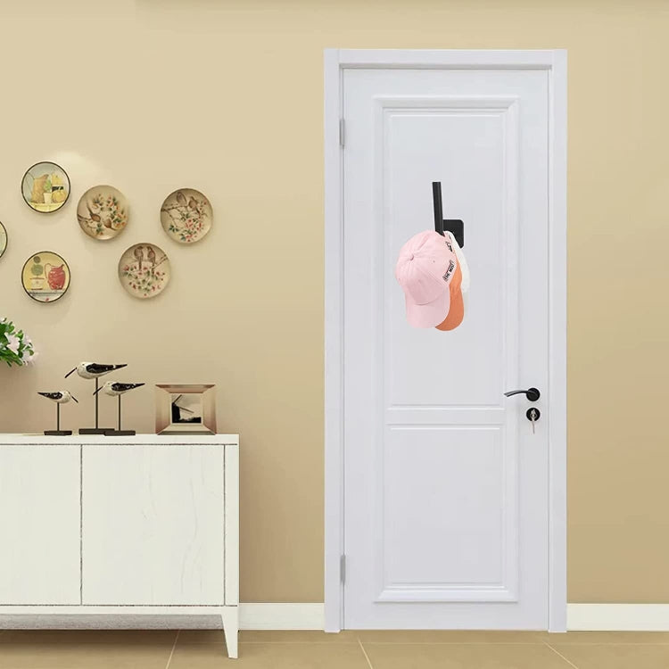 2pcs Baseball Hat Wall Self-Adhesive Hanging Shelf Rack Hook