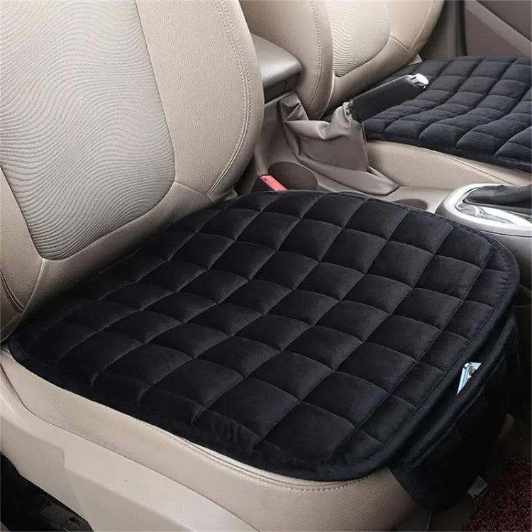 Car Winter Backless Plush Non-slip Non-binding Seat Cushion