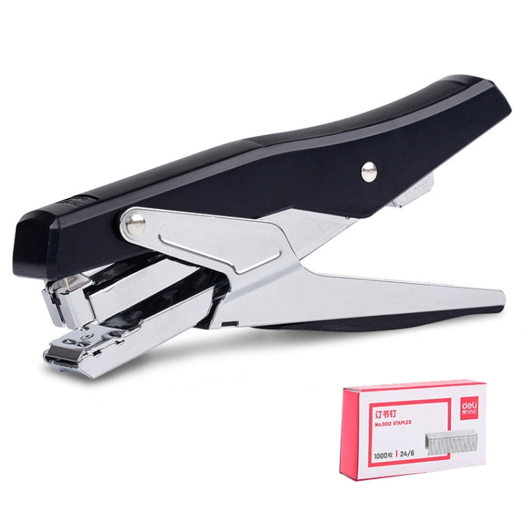 Deli  Labor-saving Stapler NO.12 Handheld Stapler Papers Stapling Machine