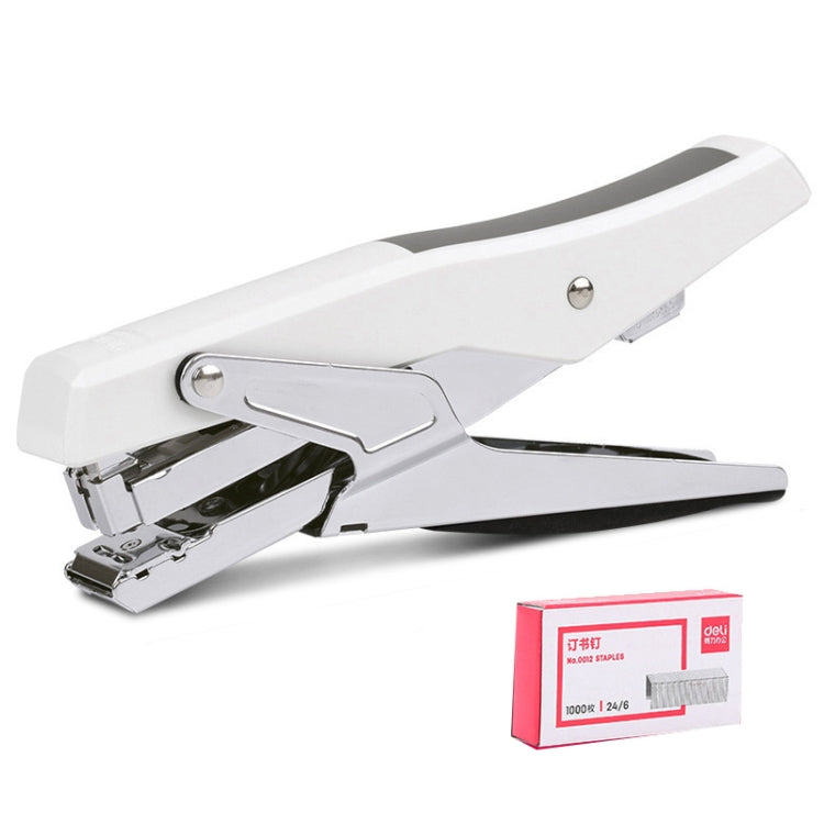 Deli  Labor-saving Stapler NO.12 Handheld Stapler Papers Stapling Machine