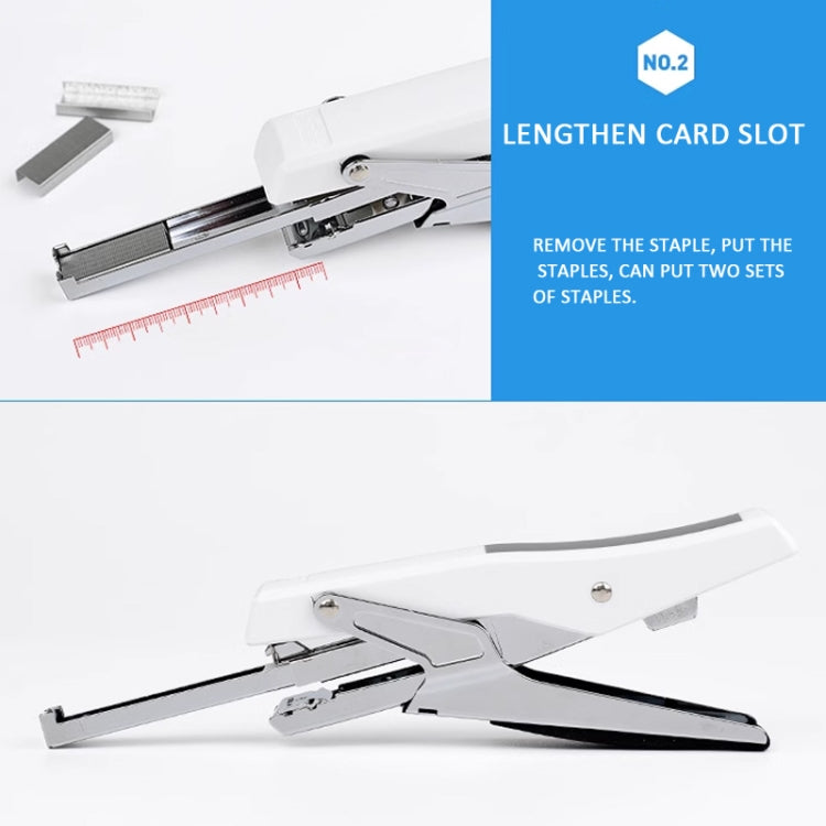 Deli  Labor-saving Stapler NO.12 Handheld Stapler Papers Stapling Machine