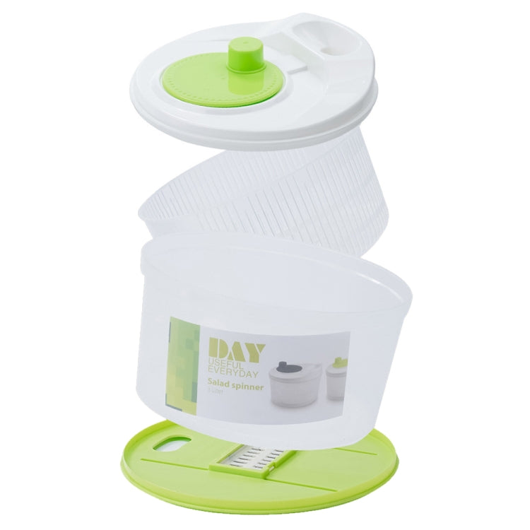 Multifunctional Vegetable Dehydrator Large Capacity Kitchen Drain Basket Household Grater Slicer