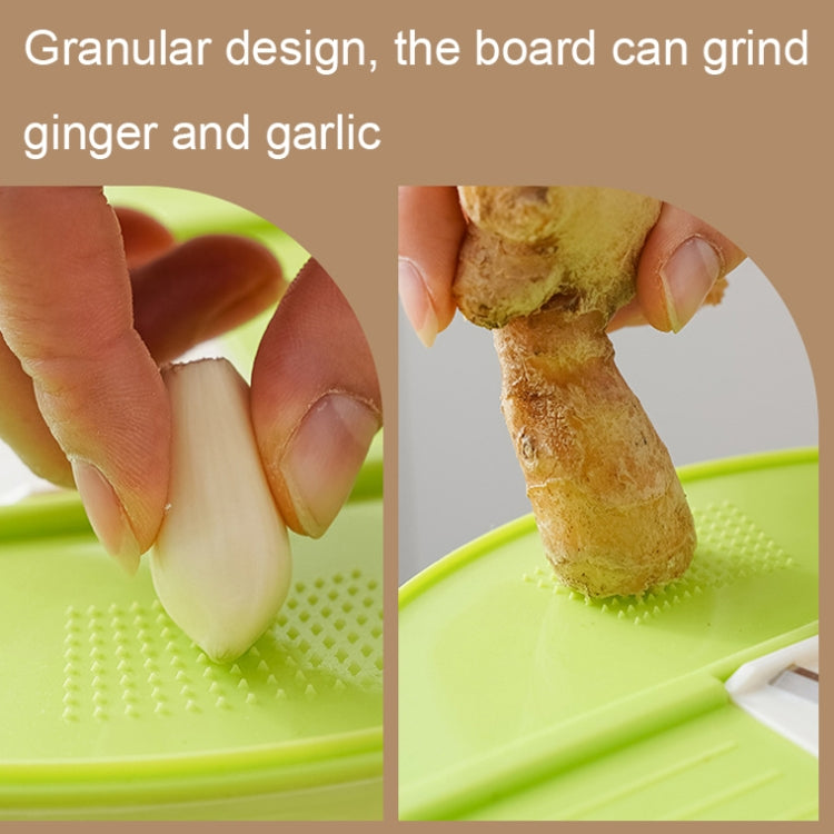 Multifunctional Vegetable Dehydrator Large Capacity Kitchen Drain Basket Household Grater Slicer