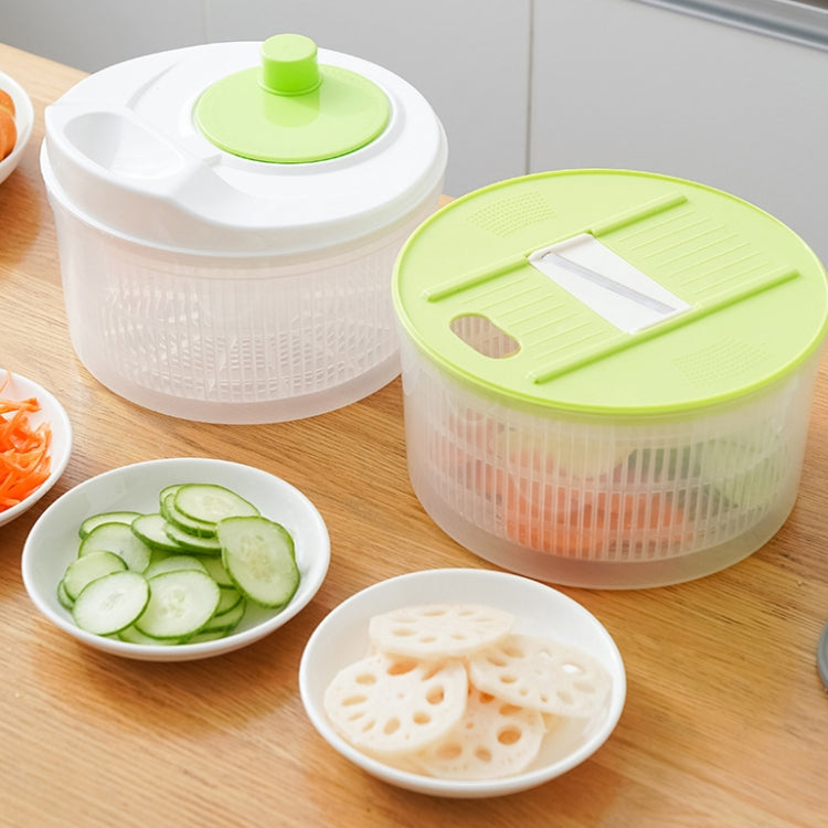 Multifunctional Vegetable Dehydrator Large Capacity Kitchen Drain Basket Household Grater Slicer