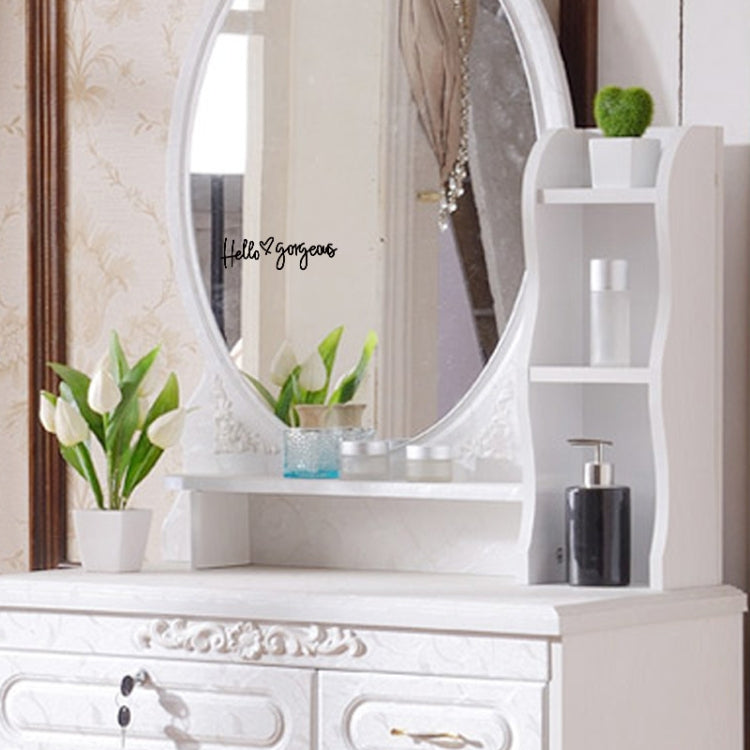 Hello gorgeous Car Stickers Inverted Rear Mirror Glass Sticker