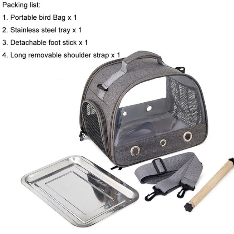 Portable Foldable Birdcage Oxford Cloth Hamster Rabbit Squirrel Pet Outing Bag